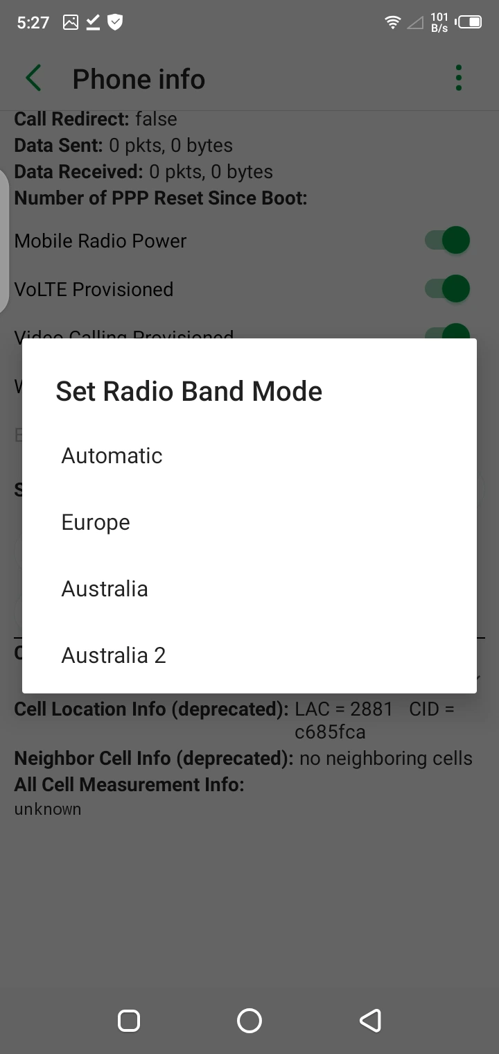 Screenshot Network Mode Apk
